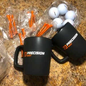 Golf items and cup